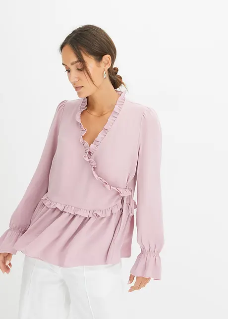 Blouse cache-cœur, bonprix