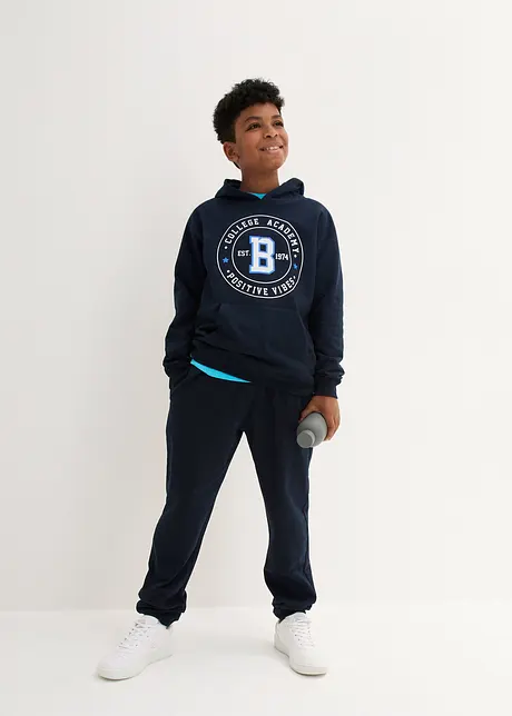 Survêtement enfant en molleton (sweat et pantalon), bonprix