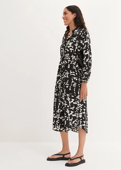 Robe oversize avec ruban à nouer, bonprix