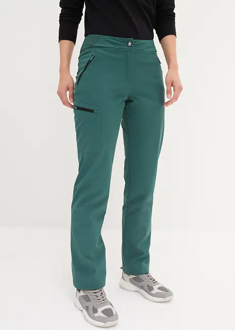 Pantalon technique à taille élastiquée, déperlant, bonprix