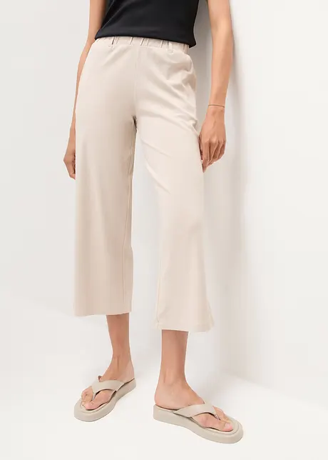 Jupe-culotte à poches et taille élastiquée, bonprix