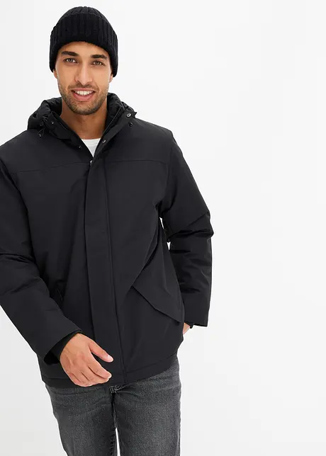 Parka d'hiver avec capuche et polyester recyclé, bonprix