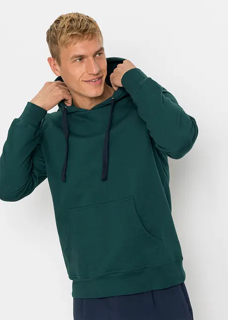 Sweat à capuche 100% coton, bonprix