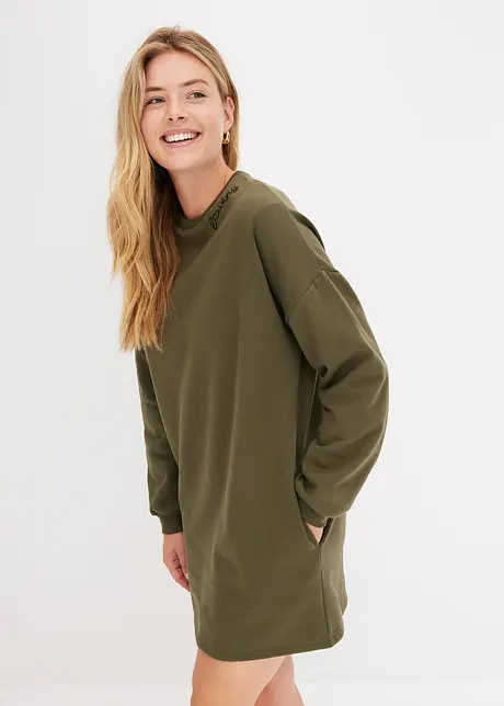 Robe sweat oversize, bonprix