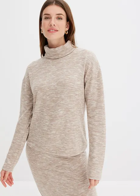 Pull aspect maille, bonprix