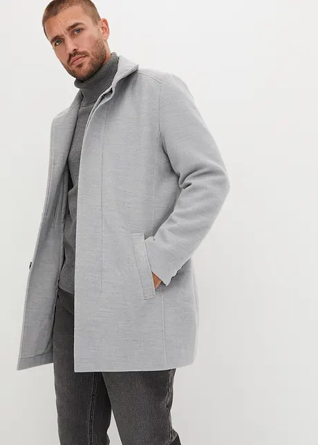 Manteau court, aspect laine, bonprix