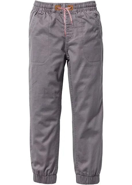 Pantalon thermique décontracté avec doublure coton confortable, bonprix