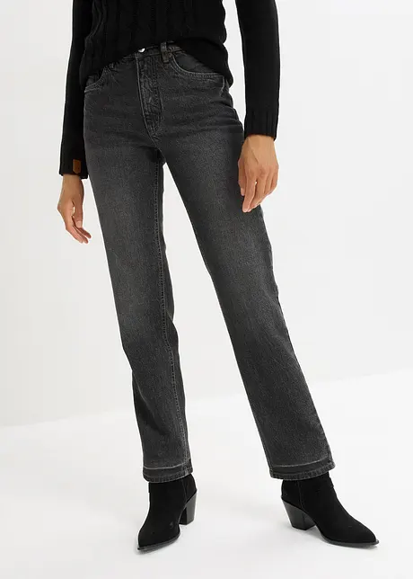 Jean Straight, taille haute, bonprix