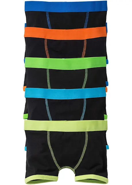 Lot de 5 boxers colorés, bonprix