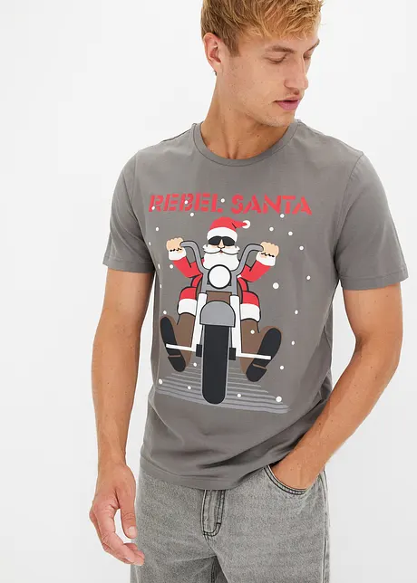 T-shirt de Noël en coton, bonprix