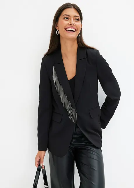 Blazer avec chaîne sur le col, bonprix