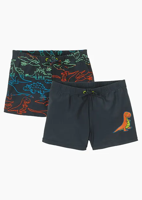 Lot de 2 shorts de bain, bonprix