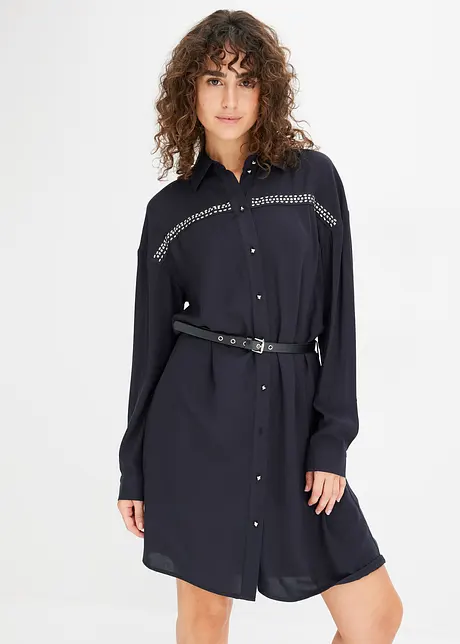 Robe blouse en viscose fluide, bonprix