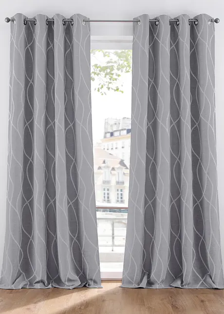 Rideau jacquard (1 pce), bonprix