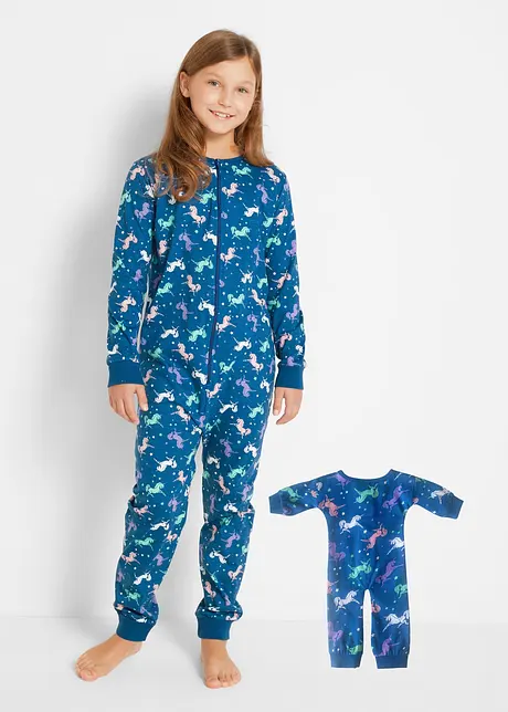 Combipyjama fille + combipyjama poupée (Ens. 2 pces.), bonprix