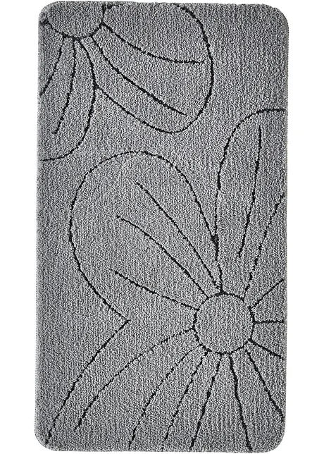 Tapis de salle de bain tufté avec motif en relief, bonprix