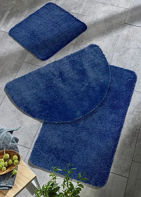 Tapis de bain tufté uni et haut, bonprix