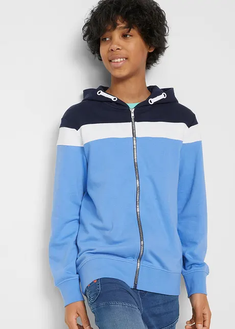 Gilet sweat à capuche, bonprix