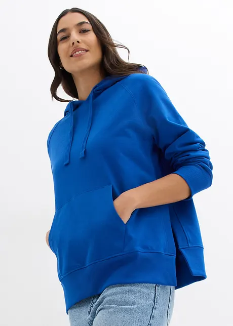 Sweat à capuche fendu sur les côtés, bonprix