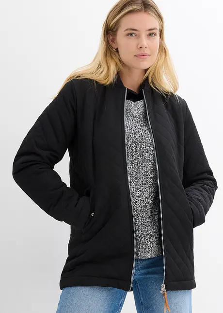 Veste longue matelassée, bonprix