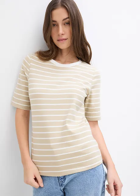 T-shirt épais 100% coton, bonprix