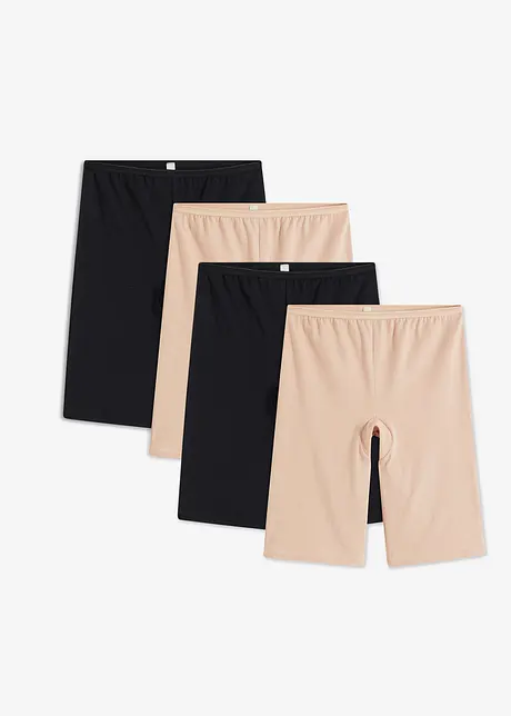 Lot de 4 boxers longs pour femme, bonprix
