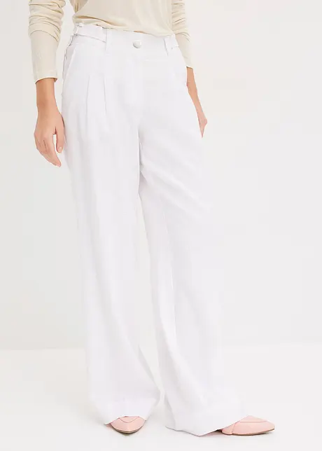 Pantalon palazzo léger, bonprix