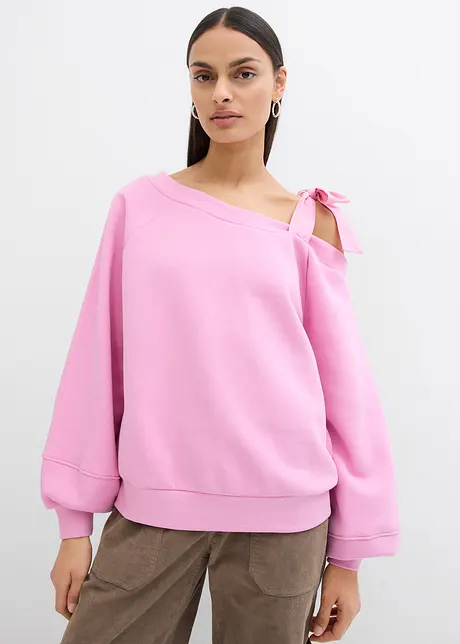 Sweat-shirt ample, asymétrique, bonprix