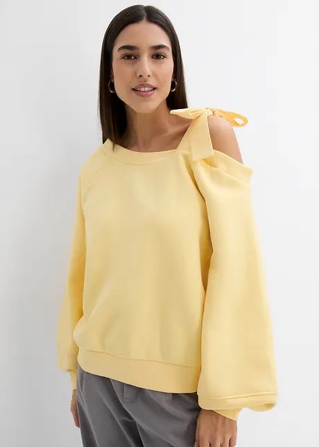 Sweat-shirt ample, asymétrique, bonprix