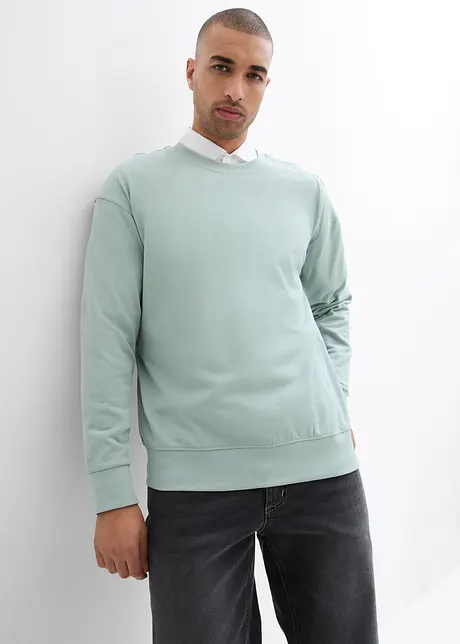 Sweat 100% coton, coupe loose, bonprix