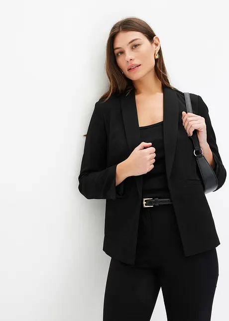 Blazer ouvert manches 3/4, bonprix
