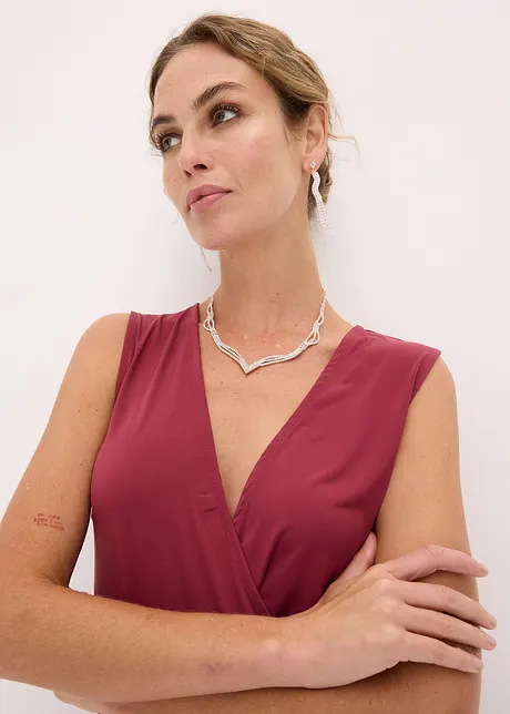 Collier + boucles d'oreille (ens. 2 pces), bonprix