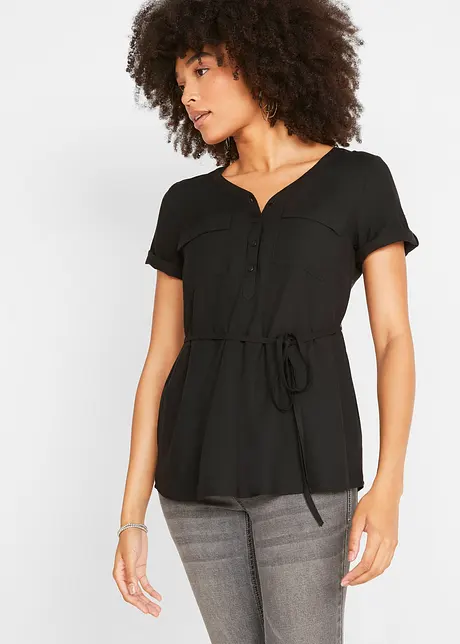 Blouse de grossesse et d'allaitement en viscose fluide, bonprix