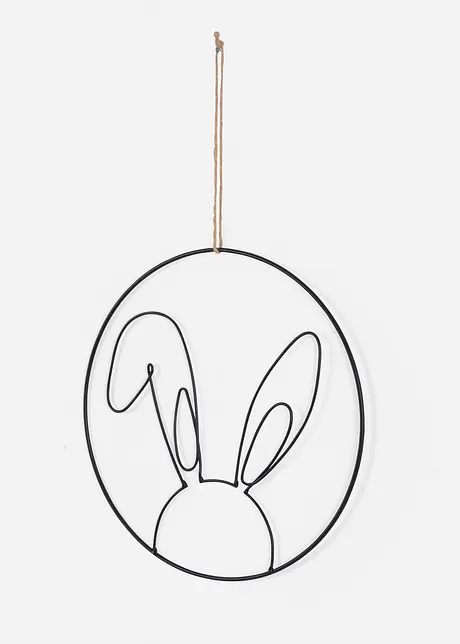 Déco à suspendre Silhouette d'oreilles de lapin, bonprix