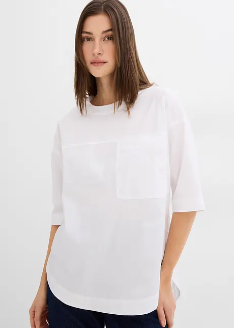 Blouse en jersey oversize, bonprix