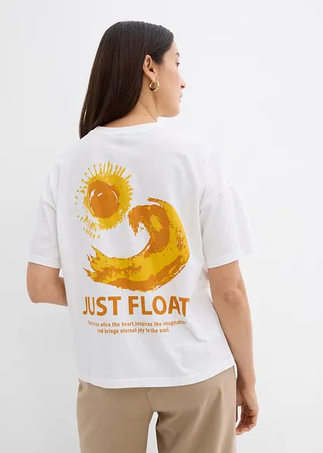 T-shirt oversize 100% coton, bonprix