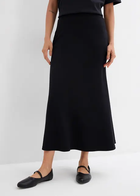 Jupe midi en néoprène, bonprix