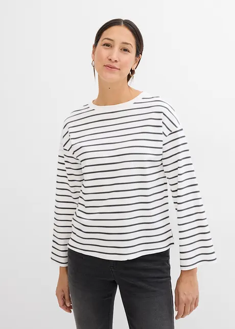 T-shirt marinière 100% coton, bonprix