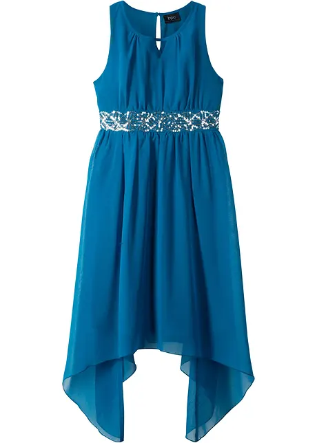 Robe en crêpe à sequins, bonprix