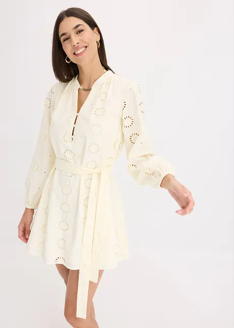 Robe blouse 100% coton, bonprix