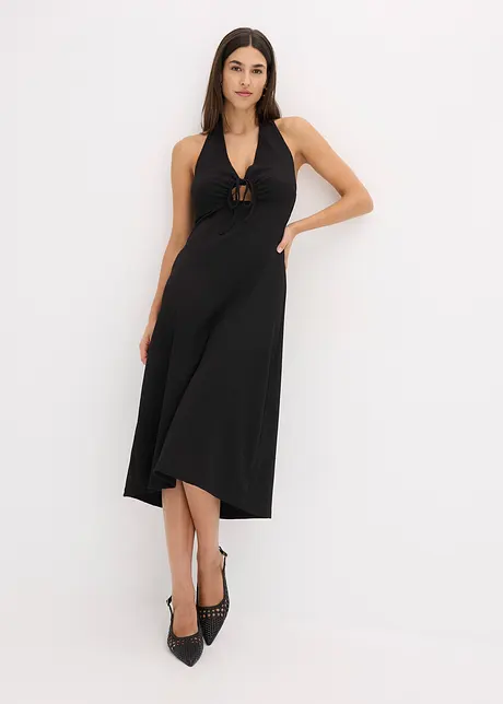 Robe en jersey à découpes, bonprix