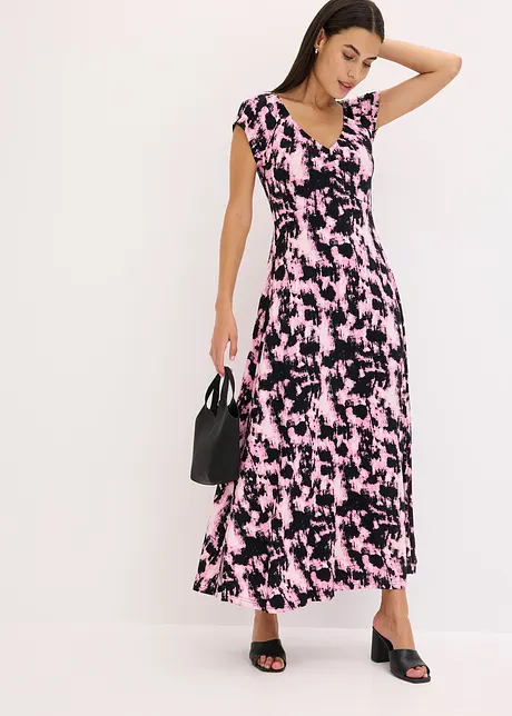 Robe longue imprimée, bonprix