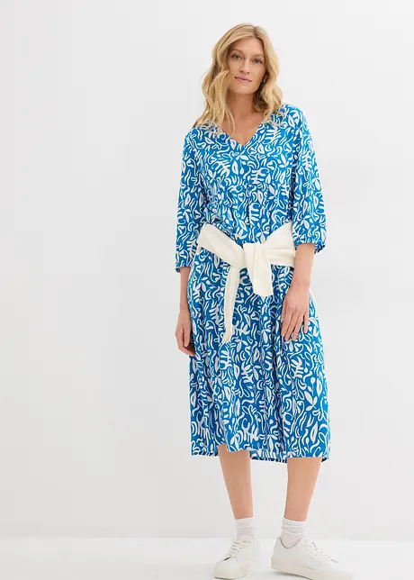 Robe midi en viscose fluide, bonprix