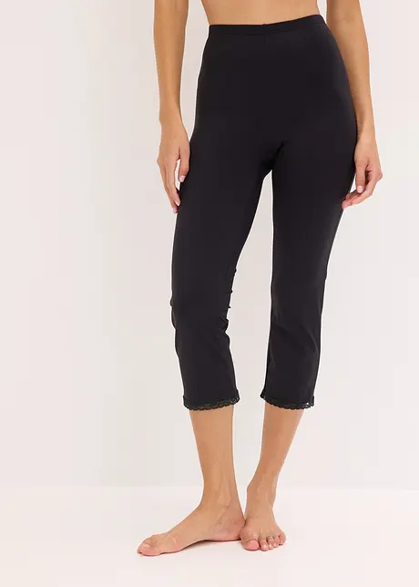 Legging corsaire 3/4 anti-frottements en polyamide rafraîchissant, bonprix
