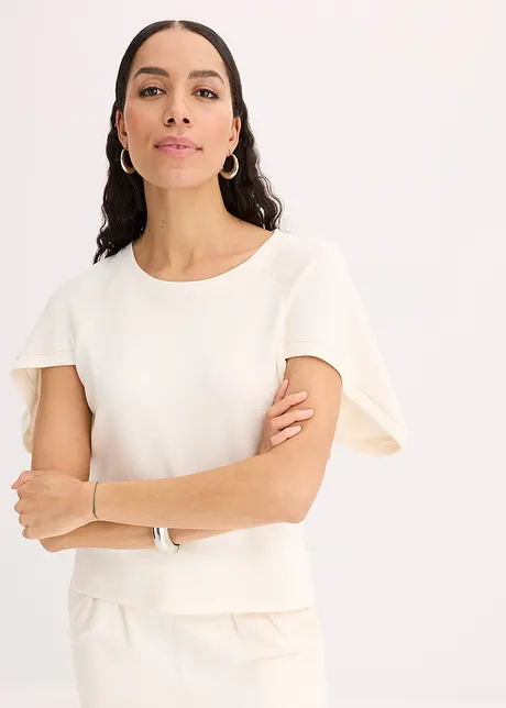 T-shirt oversize fluide en viscose mélangée, bonprix