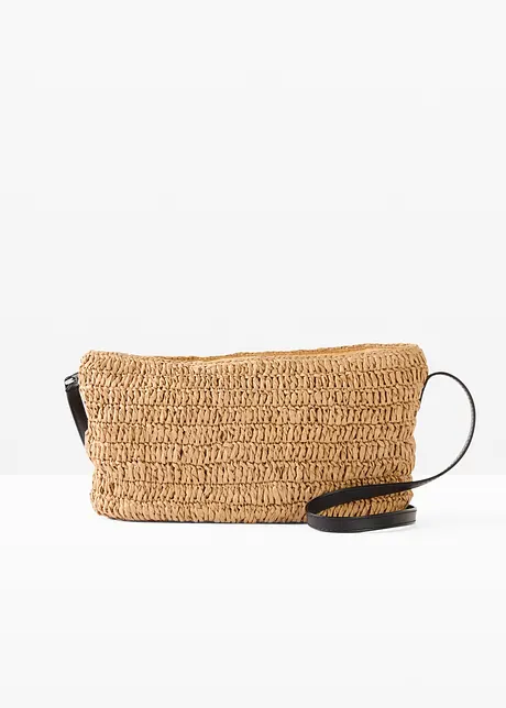 Sac en paille à bandoulière, bonprix