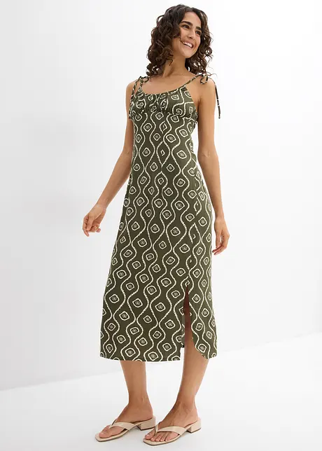 Robe midi en viscose fluide, bonprix