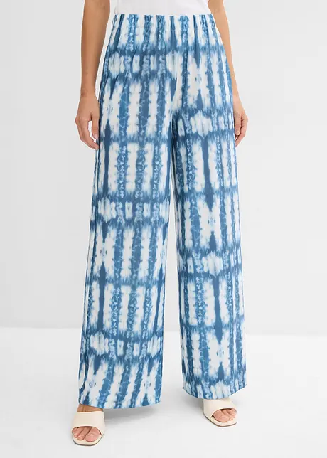 Pantalon en jersey imprimé, bonprix