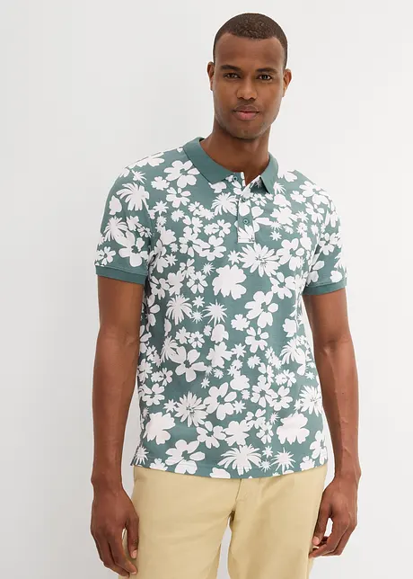 Polo en maille piquée 100% coton, bonprix