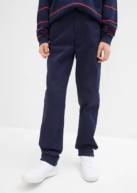 Pantalon chino en coton extensible, Slim, bonprix